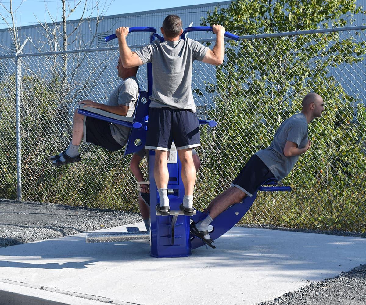 Commercial playground structure